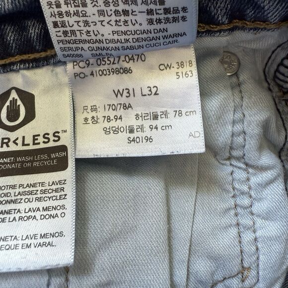 Levi's 527 Slim Fit Bootcut Jeans Men's 31 X 32 Medium Blue Wash - Picture 10 of 14